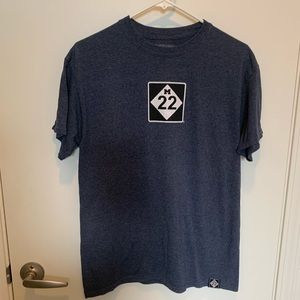 Men’s M22 navy Tshirt medium